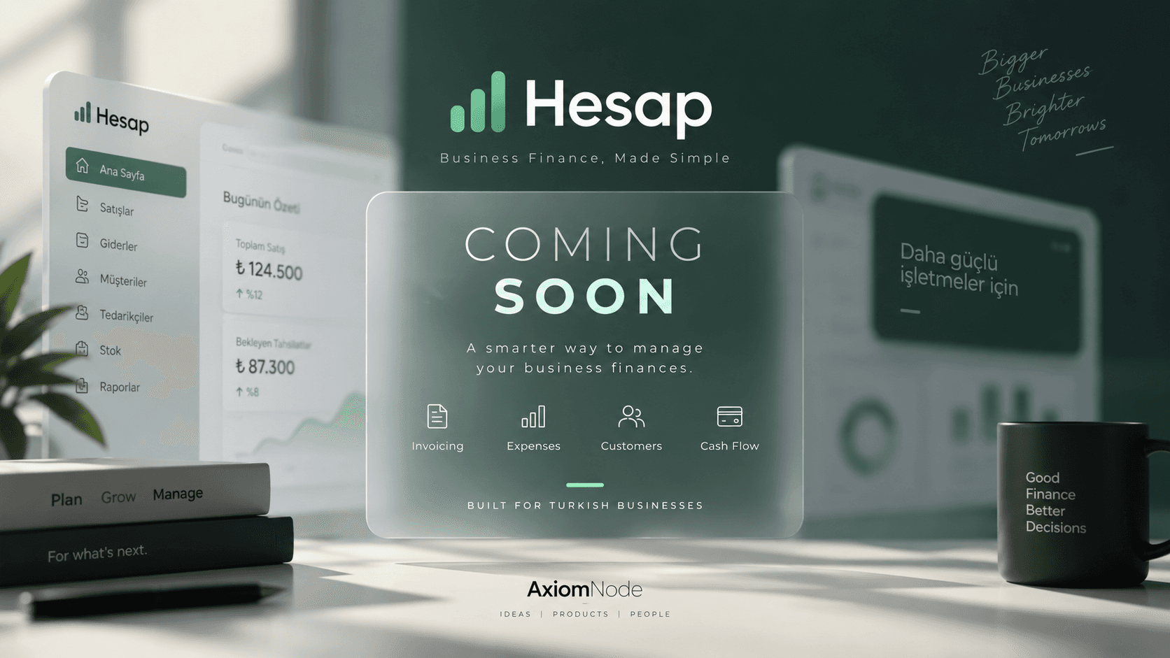 hesap coming soon